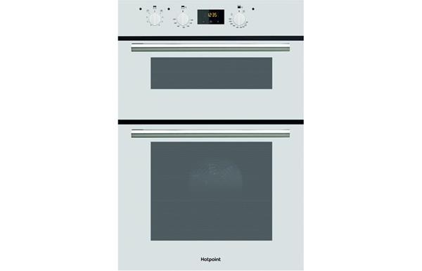 Hotpoint DD2 540 WH B/I Double Electric Oven - White