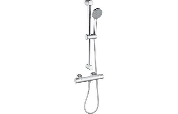 Berwix Cool-Touch Thermostatic Bar Mixer Shower