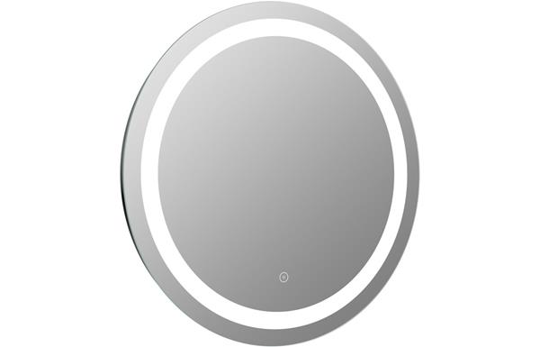 Solias 600mm Round Front-Lit LED Mirror