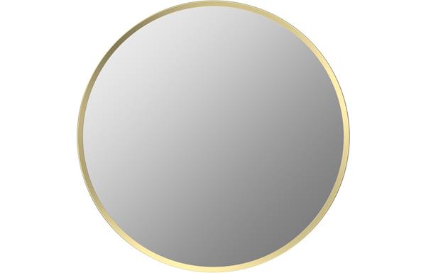 Rikso 500mm Round Mirror - Brushed Brass