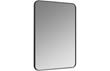 Rikso 600x800mm Rectangle Mirror - Matt Black