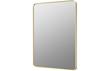 Rikso 600x800mm Rectangle Mirror - Brushed Brass