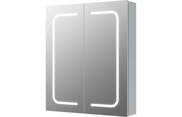 Kotinia 600mm 2 Door Front-Lit LED Mirror Cabinet