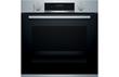 Bosch Serie 4 HRS574BS0B B/I Single Pyrolytic Oven w/Added Steam - Brushed Steel