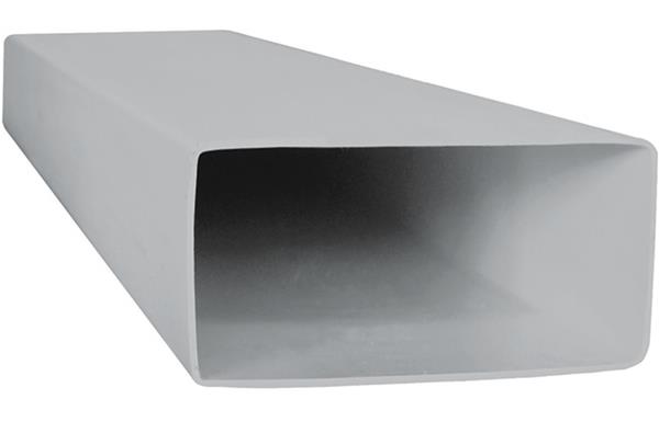 Manrose 150 x 70mm Rectangular Flat Channel Ducting (1m) - White
