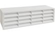 Manrose 110 x 54mm Slimline Airbrick Horizontal Louvre - White