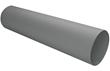 Manrose 100mm Round Pipe (1m) - Grey