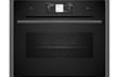 Neff N90 C24FT53G0B B/I Compact Steam Oven - Black w/Graphite Grey Trim