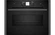 Neff N90 C24MT73G0B B/I Compact Pyrolytic Oven & Microwave - Black w/Graphite Grey Trim