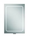 HiB Vapor 50 LED Demisting Mirrored Aluminium Bathroom Cabinet