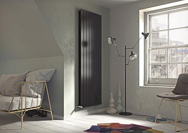 Eucotherm Mars Duo Vertical Radiator 1500 H X 445 W In Silver 