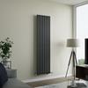 Eucotherm Lynx Vertical 1800 H X 480 W In Textured Anthracite
