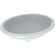 Geberit Variform Oval 500 x 400mm No Tap Hole Undercounter Basin Without Overflow