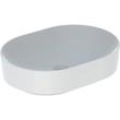 Geberit Variform Elliptic 550 x 400mm No Tap Hole Lay On Basin Without Overflow