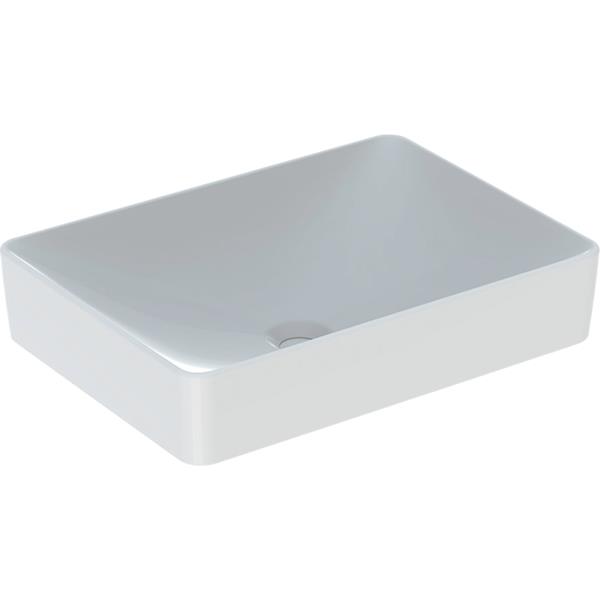 Geberit Variform Rectangular 550 x 400mm No Tap Hole Lay On Basin Without Overflow
