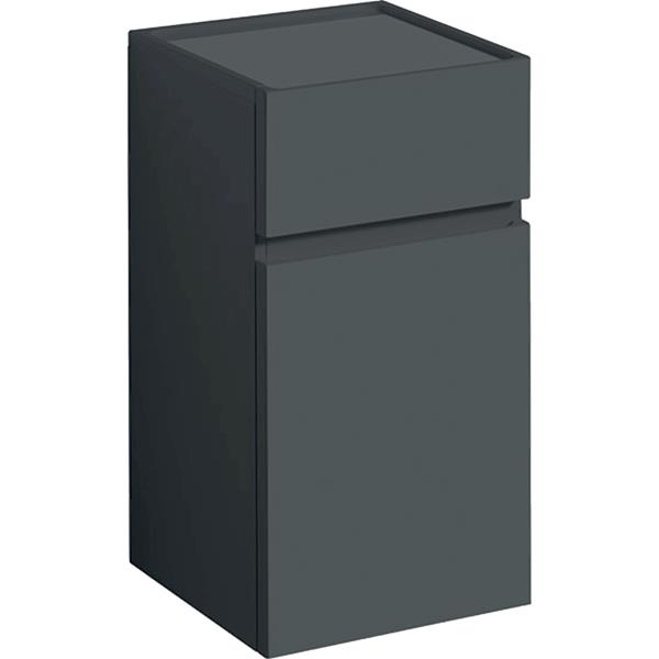 Geberit Renova Plan Lava Matt 1 Door Low Cabinet With 1 Drawer