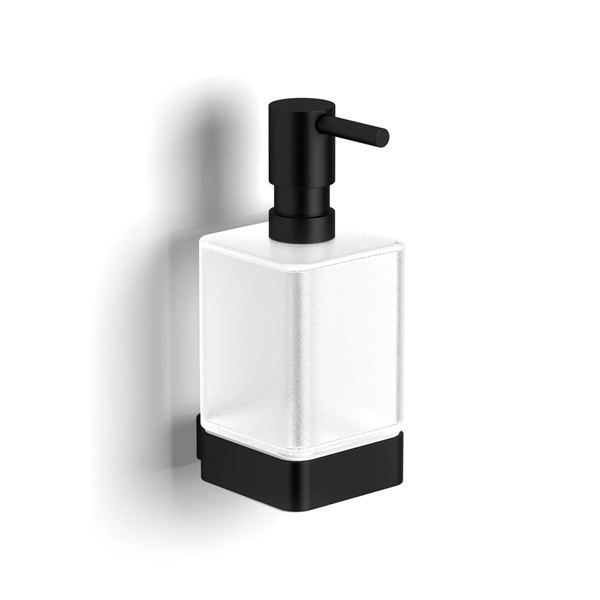 HIB Atto (Black) Wall Mounted Soap Dispenser