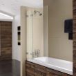 800mm Ellbee Profile Design Bath Screen