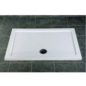 800 Rectangular Elements Shower Tray 800mm x 700mm - Stone Resin shower Tray
