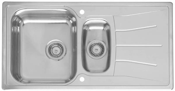 Reginox DIPLOMAT 1.5 ECO 1.5 Bowl Inset Reversible Sink
