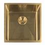 Reginox MIAMI 40X40 GOLD Single Bowl Integrated Sink in PVD gold