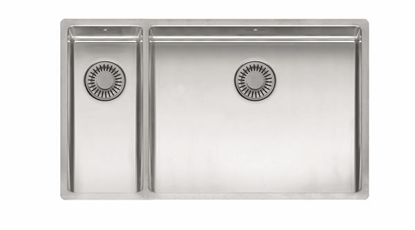 Reginox NEW YORK 18X40+50X40 Integrated 1.5 Bowl Sink