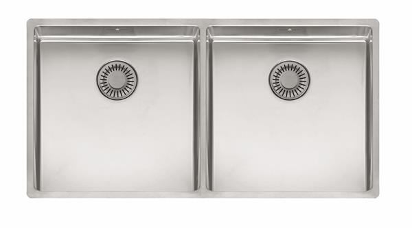 Reginox NEW YORK 40X40+40X40 Integrated Double Bowl Sink