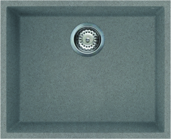 Reginox QUADRA 105 TT Undermount Only Single Bowl Sink Grey Granite