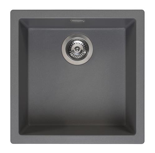 Reginox AMSTERDAM 40 GS Single Bowl Grey Granite Sink