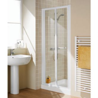 Lakes Shower Bifold Door from Midland Bathroom Distributors