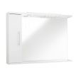 Impakt 850mm Mirror with Side Cabinet and Lights