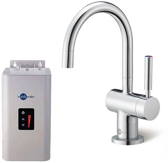 InSinkErator HC3300 Hot/Cold Mixer Tap, Neo Tank & Water Filter - Chrome