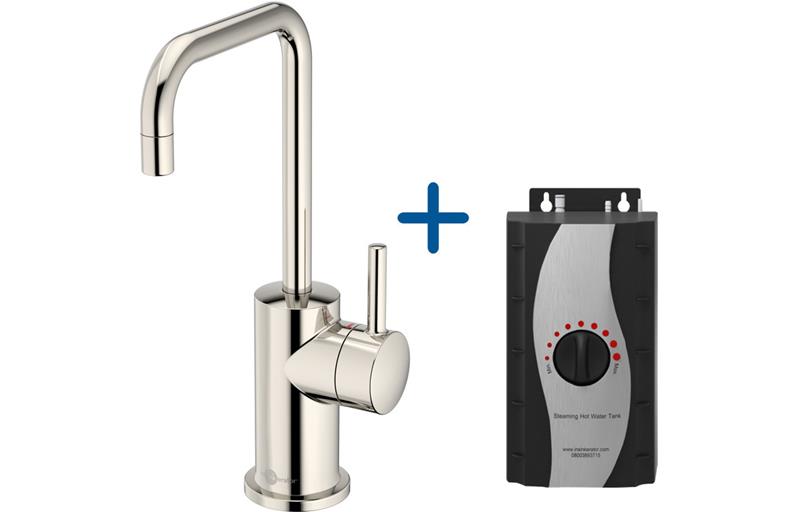 InSinkErator FH3020 Hot Water Tap & Standard Tank - Polished Nickel