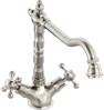 Abode Melford Monobloc Mixer Tap - Brushed Nickel 