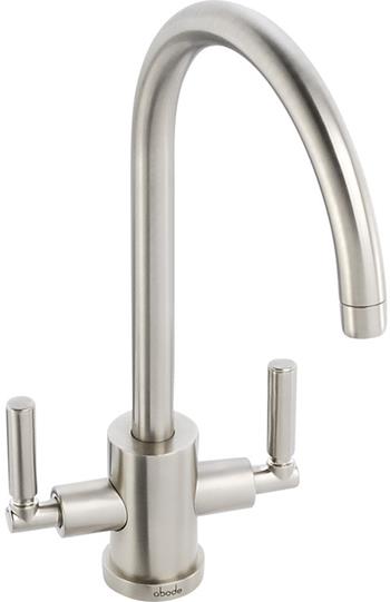 Abode Atlas Monobloc Mixer Tap - Brushed Nickel