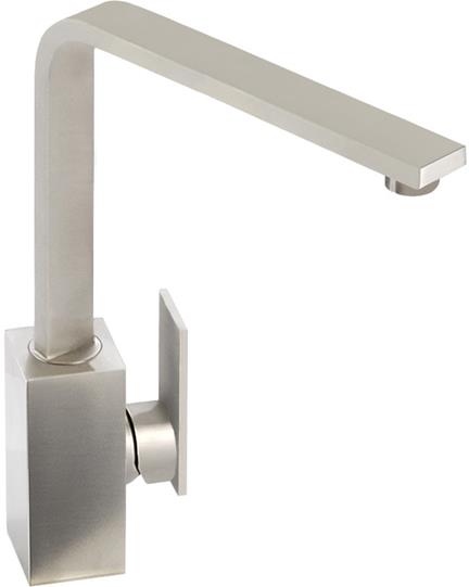 Abode New Media Single Lever Mixer Tap - Brushed Nickel