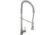 Abode Stalto Professional Mixer Tap w/Pull Out - St/Steel