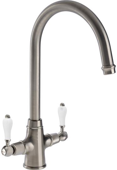 Abode Ludlow Monobloc Mixer Tap - Brushed Nickel