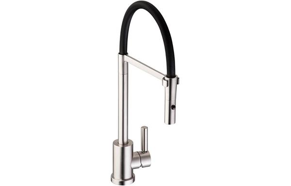 Abode Atlas Professional Single Lever Mixer Tap - Brushed Nickel