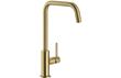 Abode Althia Single Lever Mixer Tap - Brushed Brass