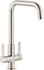 Abode Pico Quad Monobloc Mixer Tap - Brushed Nickel