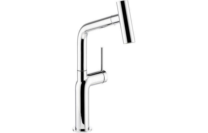 Abode Tubist T Single Lever Mixer Tap w/Pull Out - Chrome