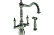 Abode Bayenne Monobloc Mixer Tap w/Handspray - Pewter