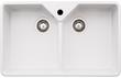 Abode Provincial Large 2B Undermount Sink - White