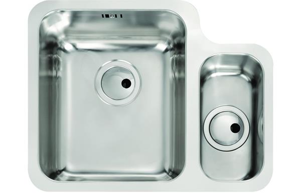 Abode Matrix R50 1.5B LHMB Undermount Sink - St/Steel