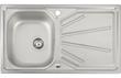 Abode Trydent 1B & Drainer Inset Sink - St/Steel