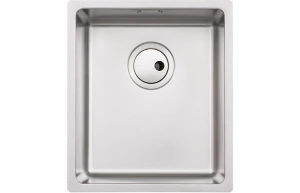 Abode Matrix R15 1B 340mm Undermount/Inset Sink - St/Steel