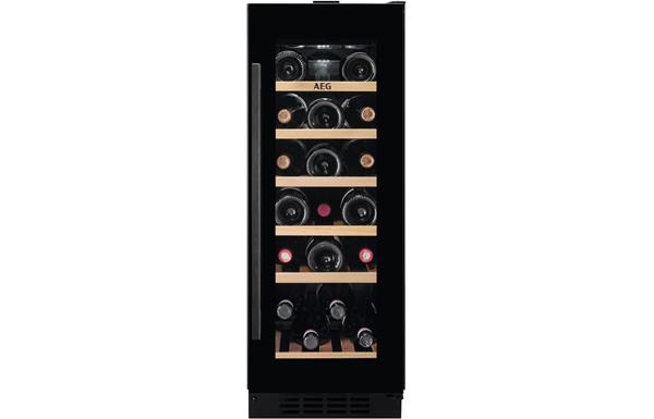 AEG AWUS020B5B Built Under 30cm Wine Cabinet - Black