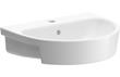 Strasbourg 555x435mm 1TH Semi Recessed Basin