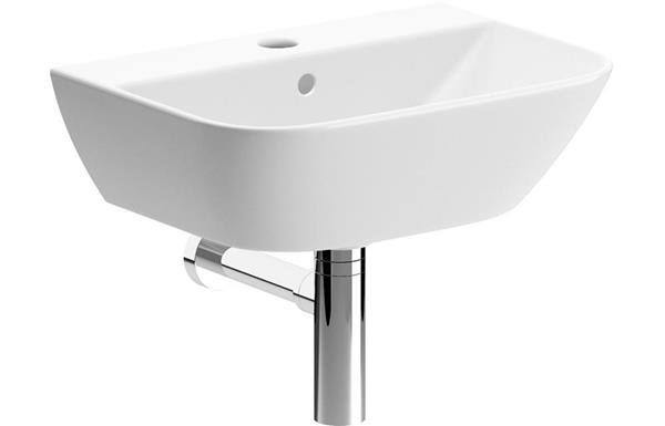 Nicey 450x320mm 1TH Cloakroom Basin & Bottle Trap